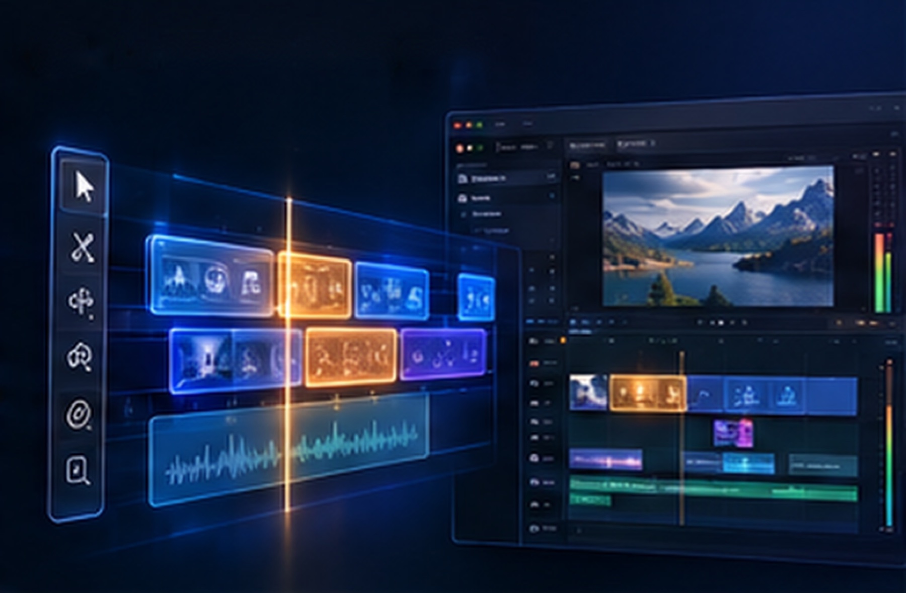 La timeline : montage rapide, pistes vidéo et audio
