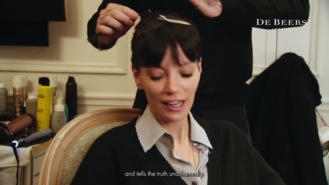 De Beers — × Lily Allen, still 1