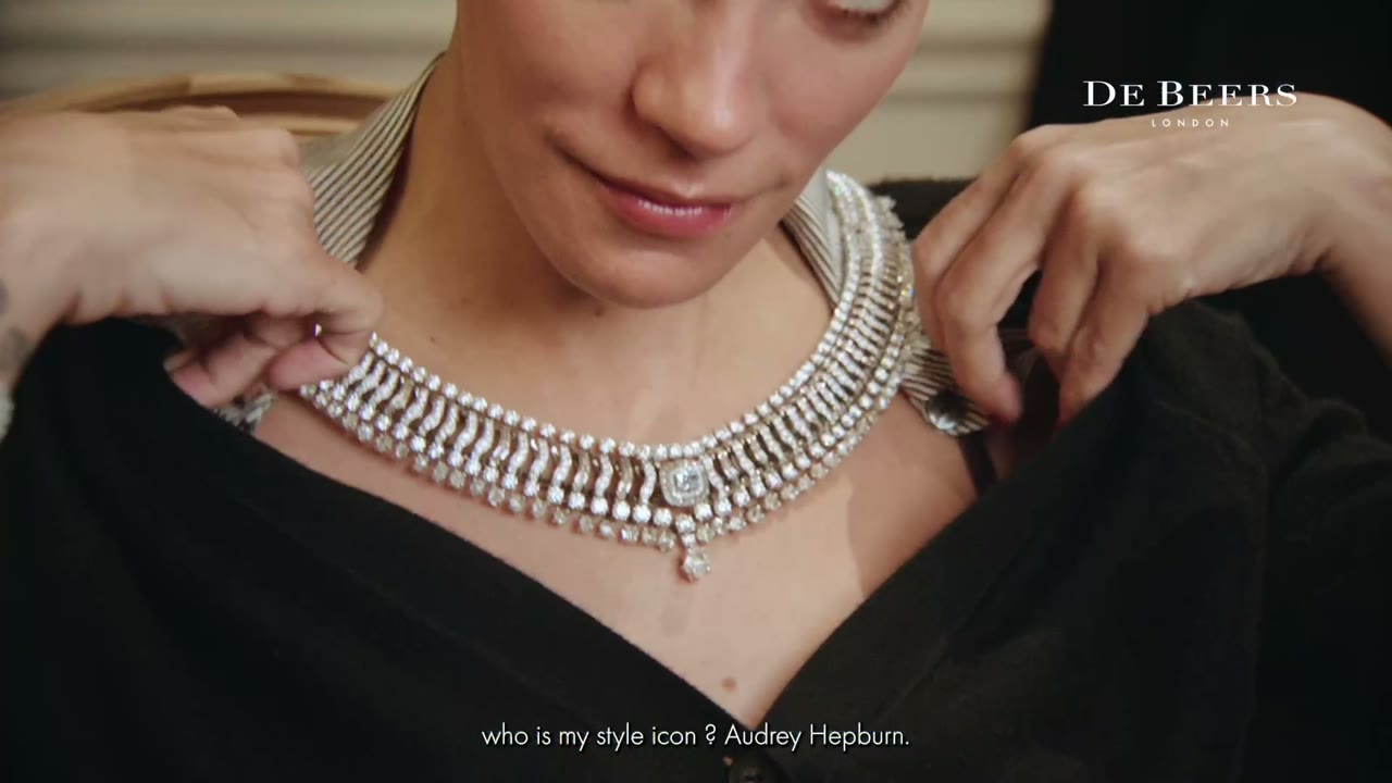 De Beers — × Lily Allen, still 3