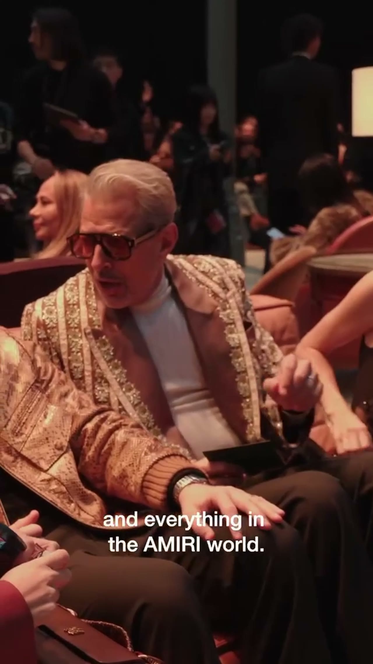 Amiri — Autumn-Winter 2026 — Runway show BTS, still 3