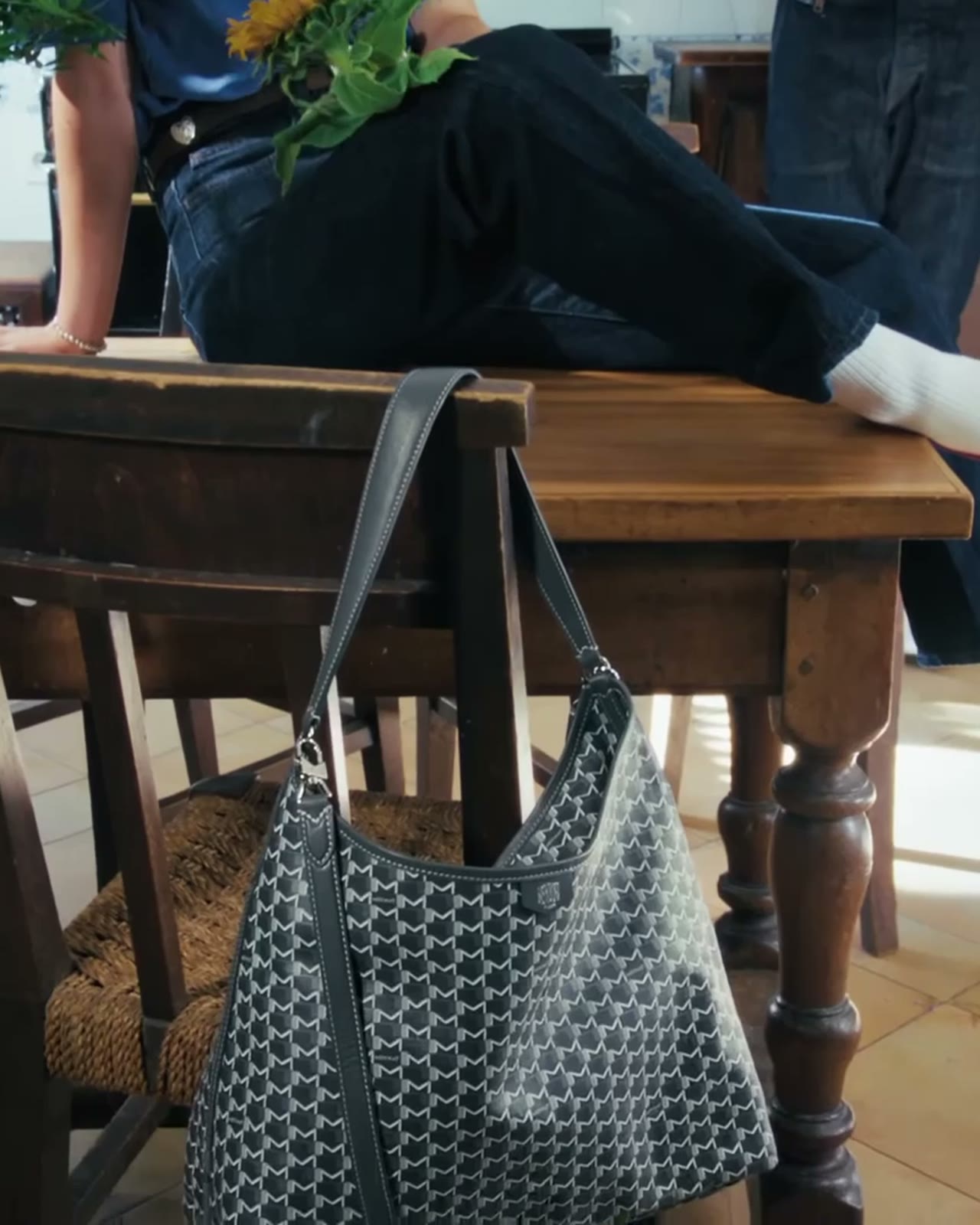 Moynat — Hobo bag — Anthracite, still 3