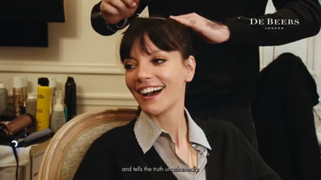 De Beers — × Lily Allen